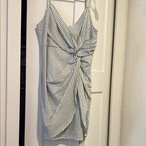 After Market ~ Striped Pastel Green Women's Dress